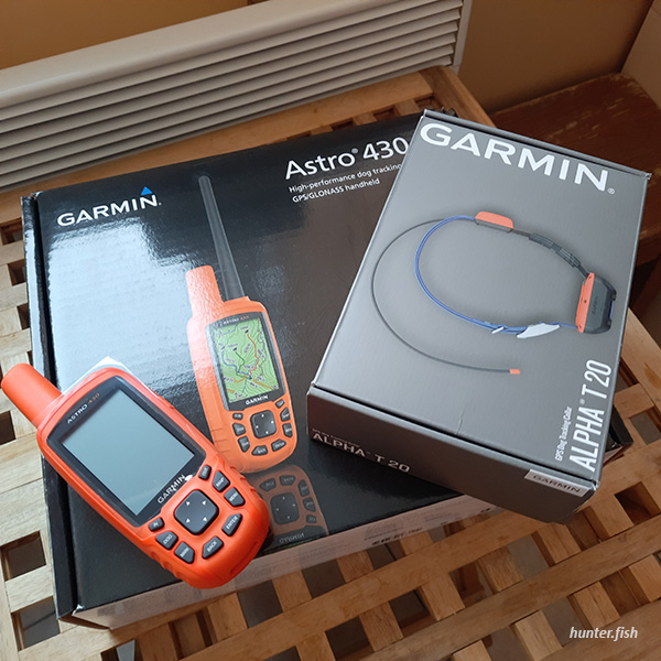 GPS навигатор Garmin Astro 430 с ошейником T5x / T20