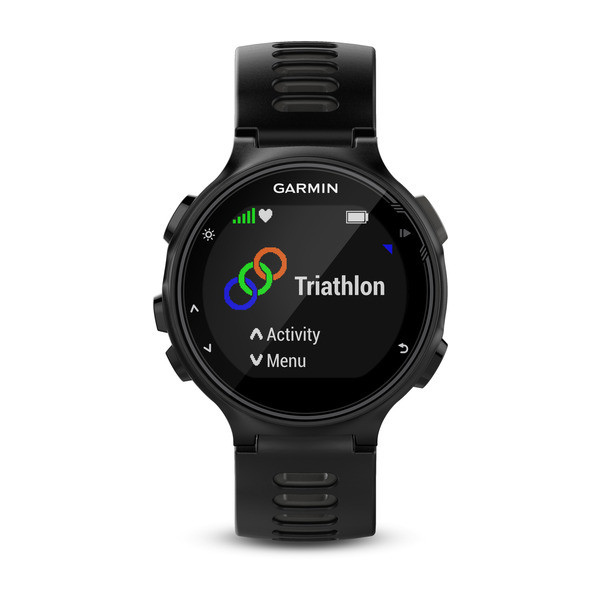 Спортивные часы Garmin Forerunner 735XT HRM-Run (черно-серые)