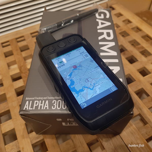 Навигатор Garmin Alpha 300 / Alpha 300i без ошейника EU-RU