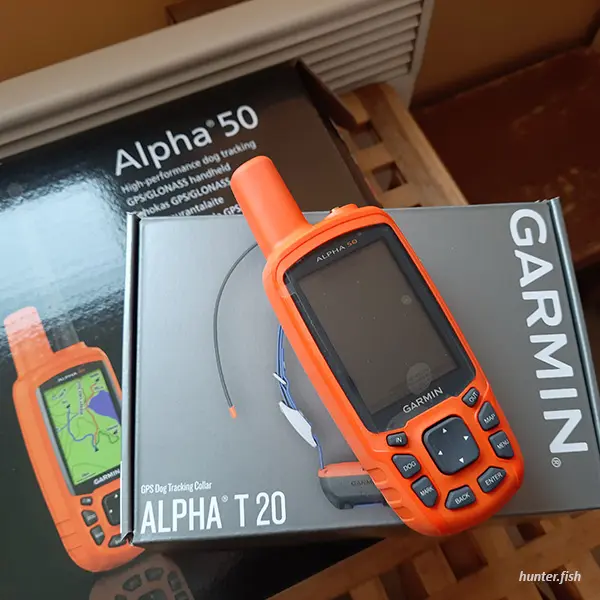 GPS навигатор Garmin Alpha 50 с ошейником T20 EU-RU