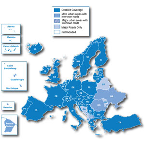Карта Garmin City Navigator Europe NT