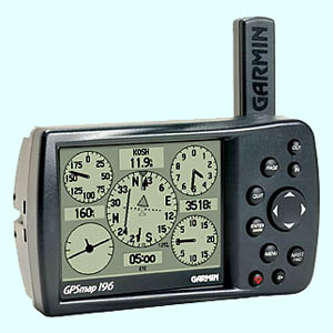 Авиационный GPS навигатор Garmin GPSMAP 196